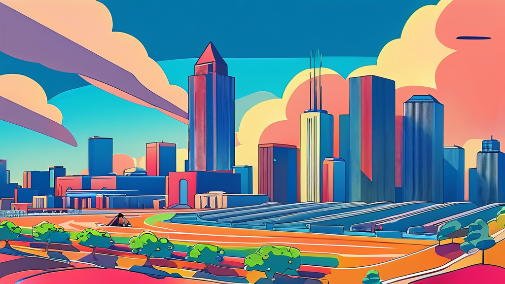 글로벌 안보 환경 변화와 K-방산의 경쟁 우위 (cartoon 스타일)