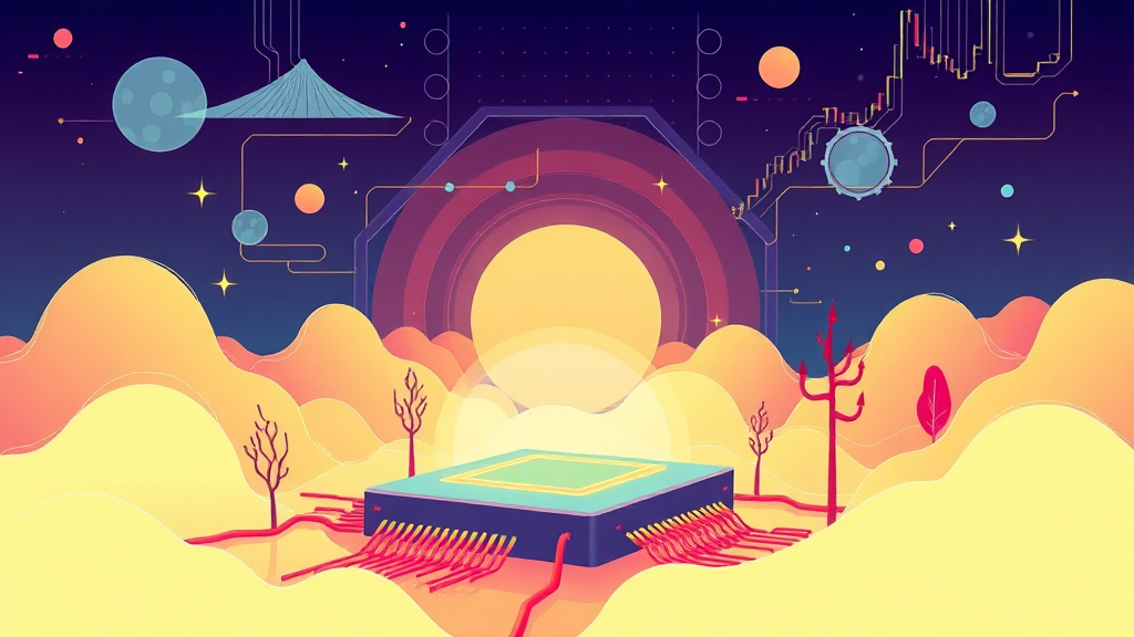 투자 리스크와 유의사항 (illustration 스타일)