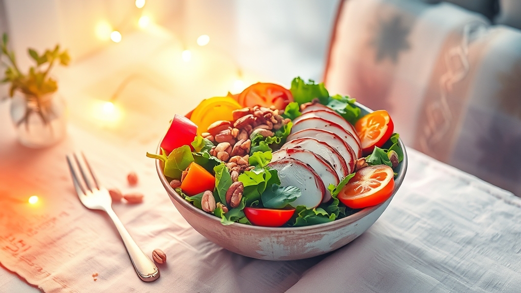 GI/GL 지수 낮추는 식사 습관 (watercolor 스타일)