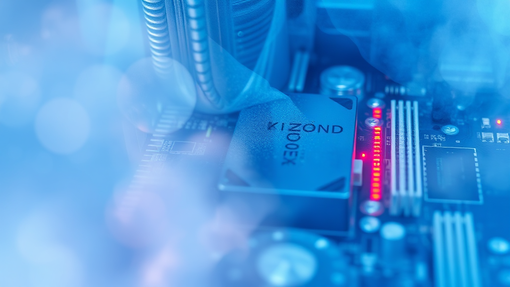 메인보드, 메모리 선택, 안정성과 확장성 (watercolor 스타일)