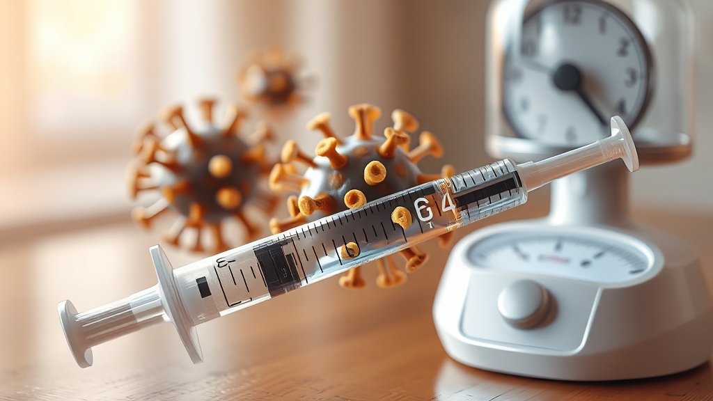 독감 백신 가격 정보 (realistic 스타일)