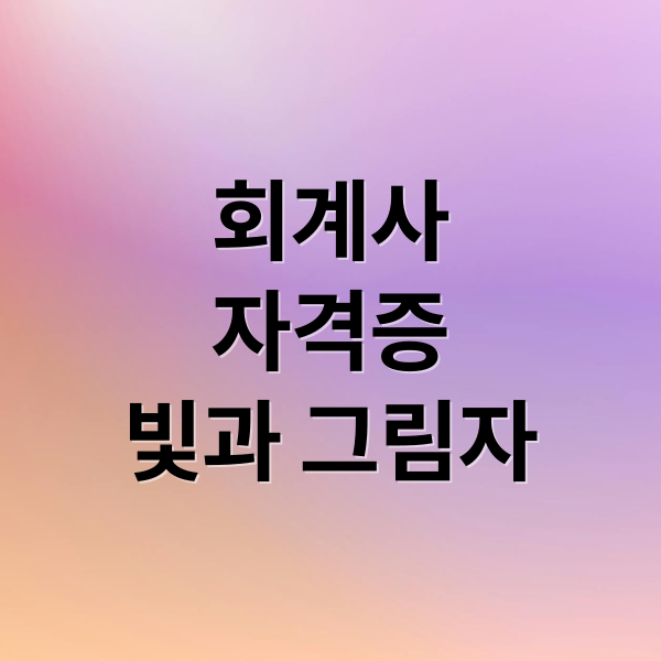 회계사
자격증
빛과 그림자 (회계사 자격증 일자리)