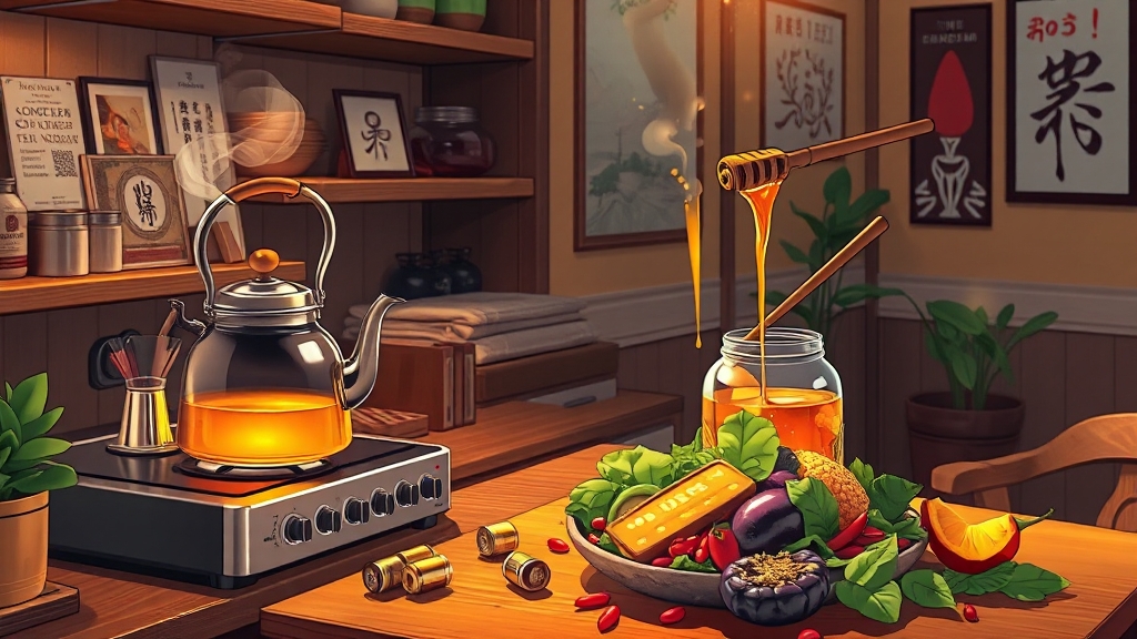 송담, 어떻게 먹어야 효과적일까? (illustration 스타일)