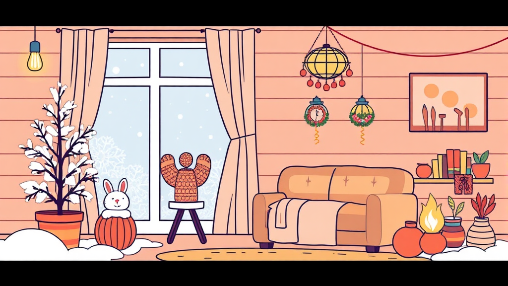 난방비 지원 추가 혜택 정보 (illustration 스타일)