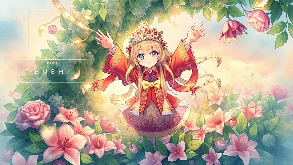 업데이트 & 이벤트 정보 (watercolor 스타일)