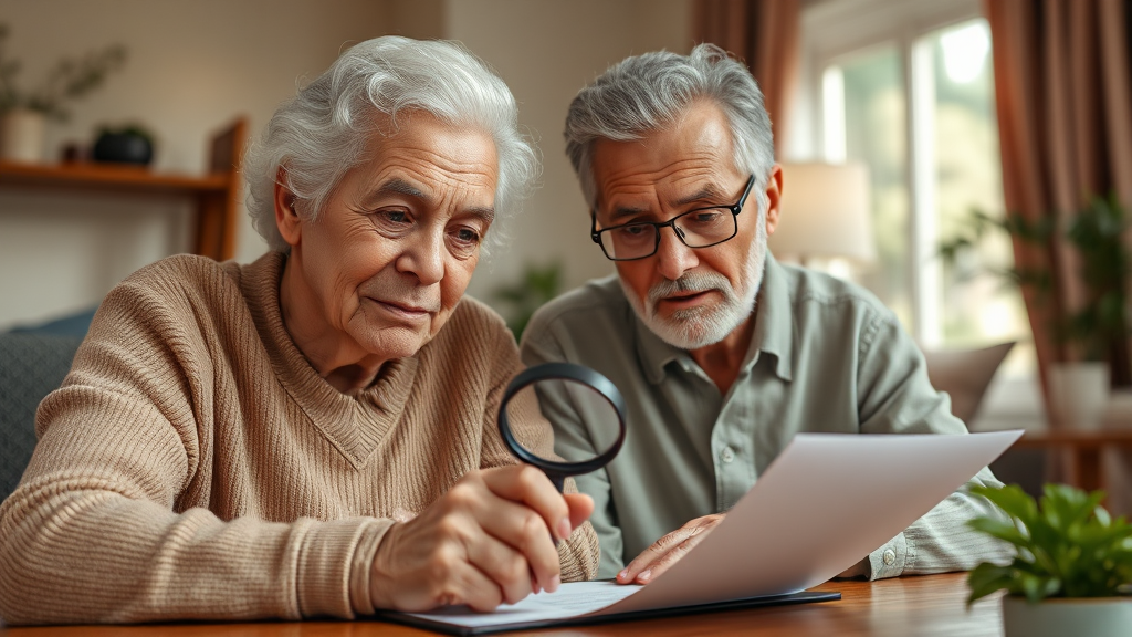 2025 실버타운 입주 A to Z 9 실버타운 계약 시 확인 사항 (realistic 스타일)