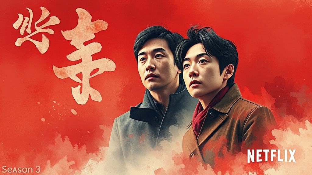 시즌3: 공개, 출연진, 스토리 (watercolor 스타일)