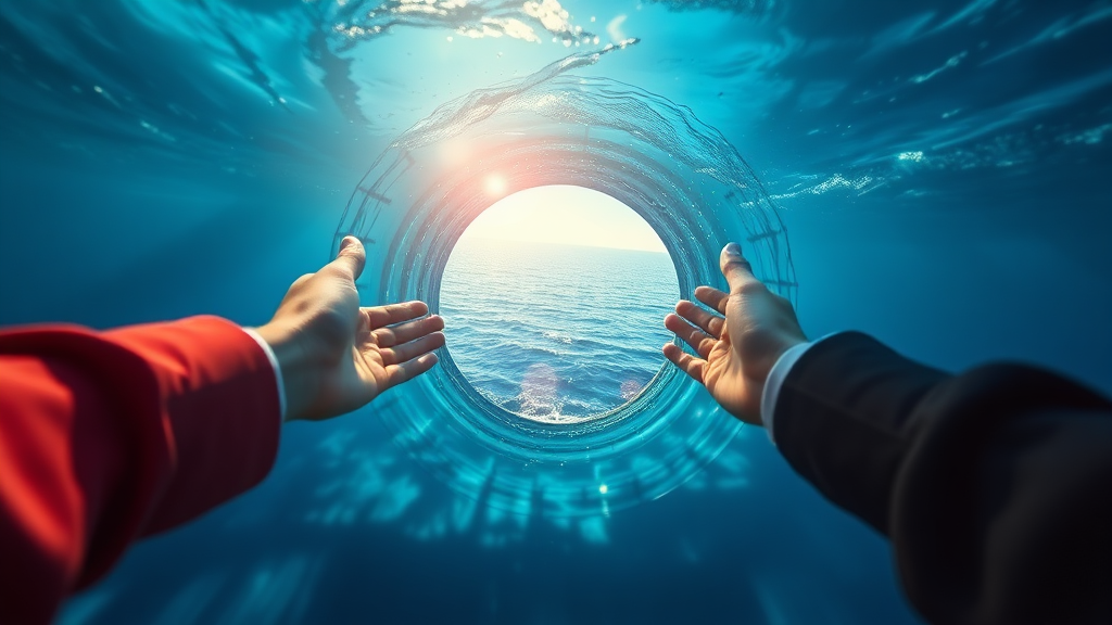 행정 정보 & 소식 확인법 (realistic 스타일)