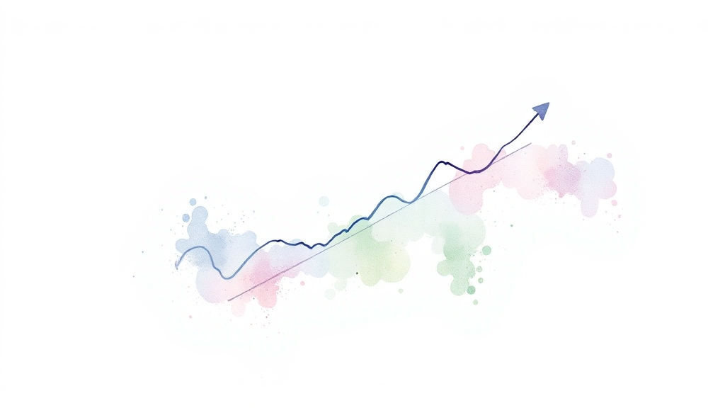 주가 전망과 투자자 시사점 (watercolor 스타일)