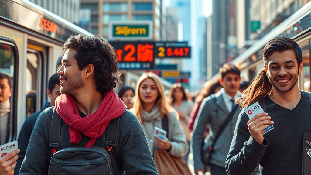 K-패스, 똑똑하게 활용하세요! (realistic 스타일)