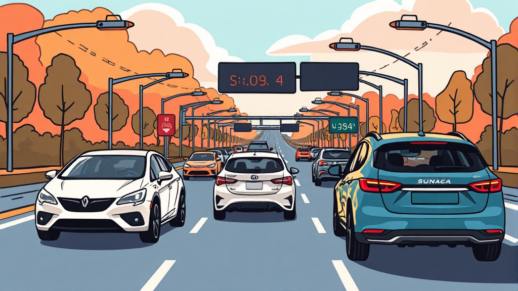 슈퍼 크루즈 기능 심층 분석 (cartoon 스타일)