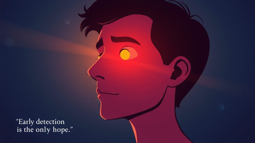 부비동암 예후 및 관리법 (cartoon 스타일)