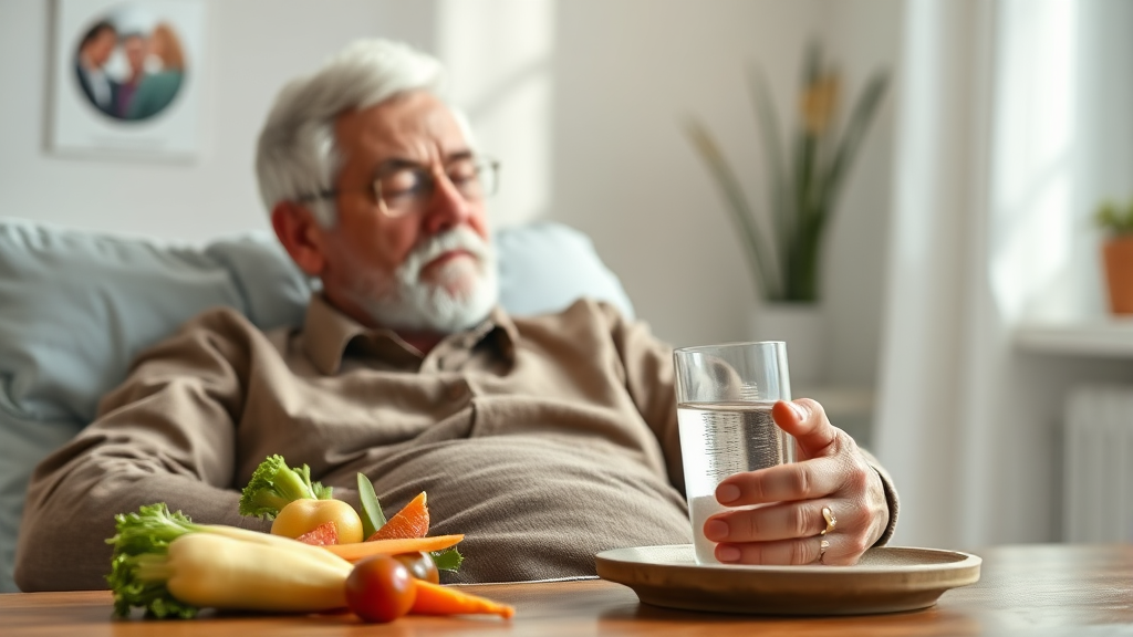 안전한 간헐적 단식을 위한 가이드 (realistic 스타일)