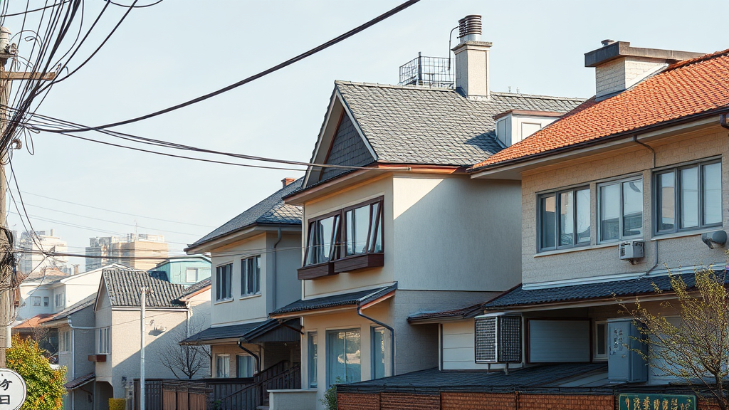 부동산 시장 전망 및 주택 정책 (realistic 스타일)