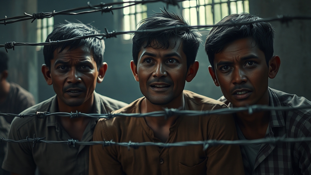 피해자 상황과 구제 방안 (realistic 스타일)