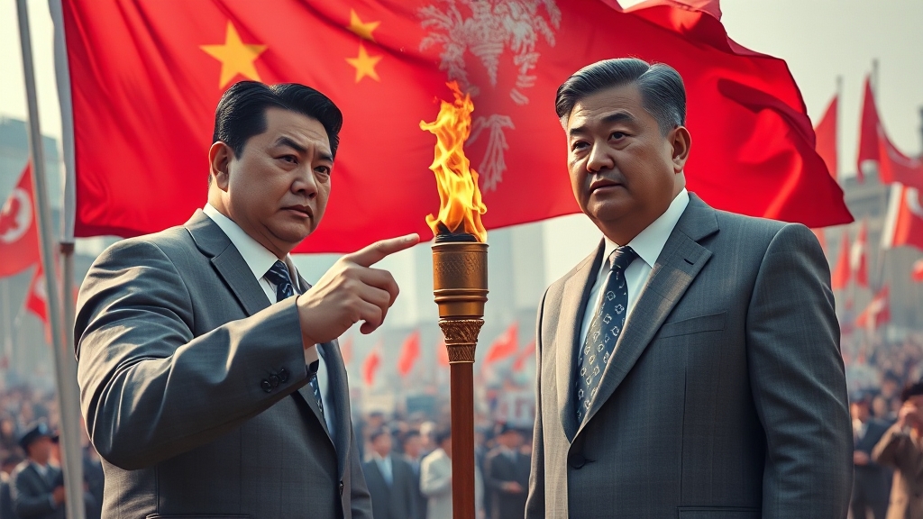 정치 이슈 집중 분석 (realistic 스타일)