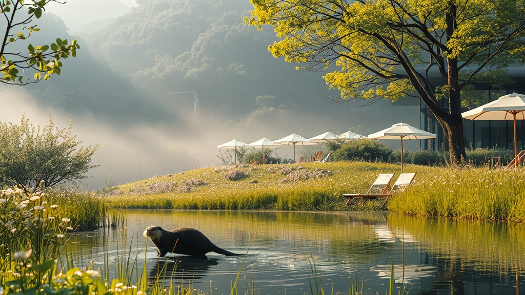 주변 관광 & 연계 여행 (realistic 스타일)