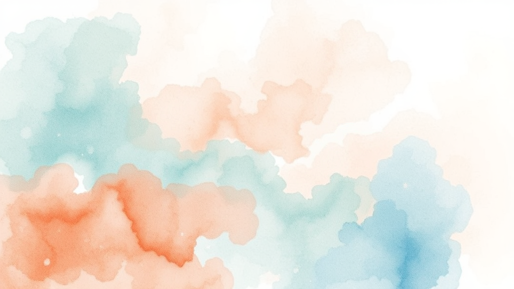 내 소득은 어떻게 신고할까? (watercolor 스타일)