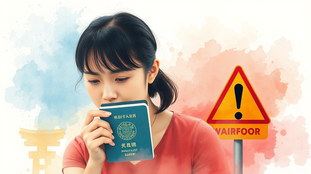 페이페이 해외 결제 주의사항 (watercolor 스타일)