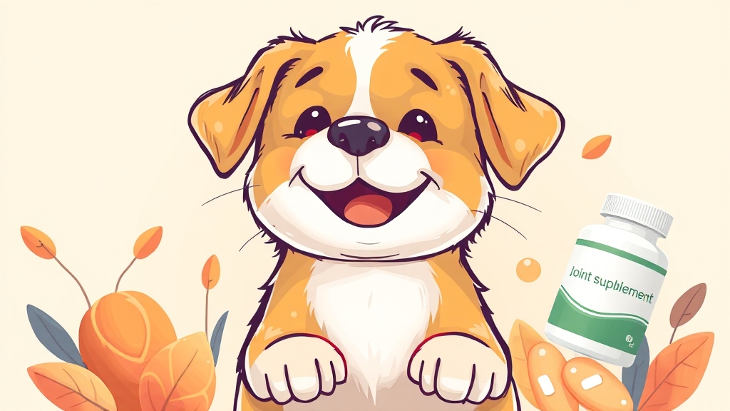 관절영양제 선택 꿀팁 (illustration 스타일)