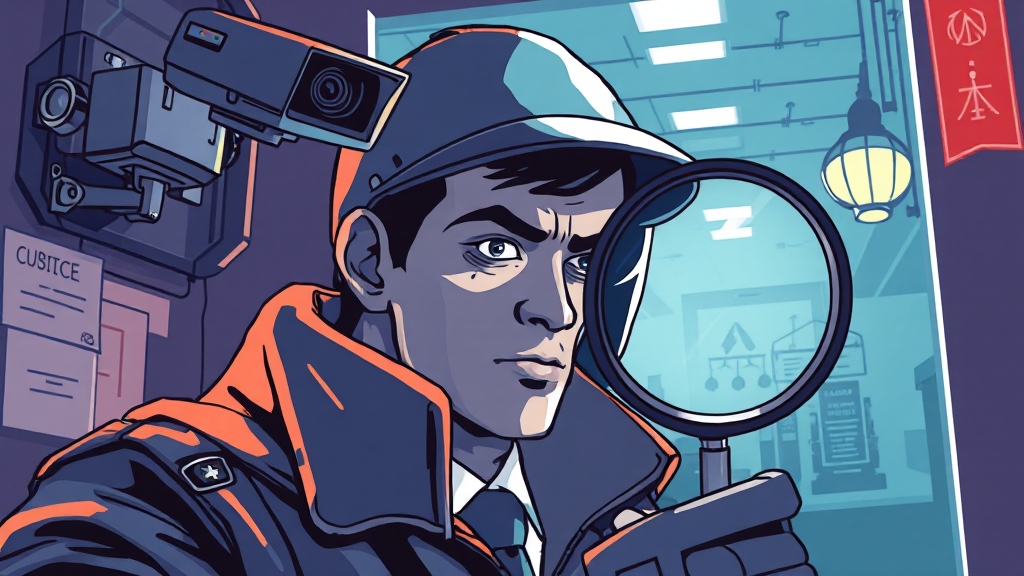 수사: 첫 단추를 잘 꿰어야 (illustration 스타일)