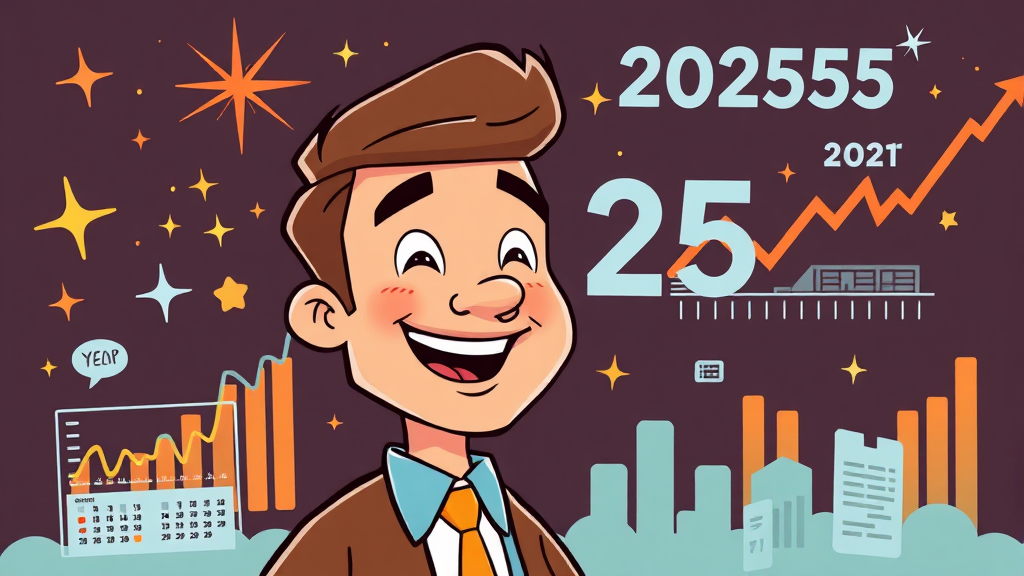 연말 투자 전략 및 고려 사항 (cartoon 스타일)