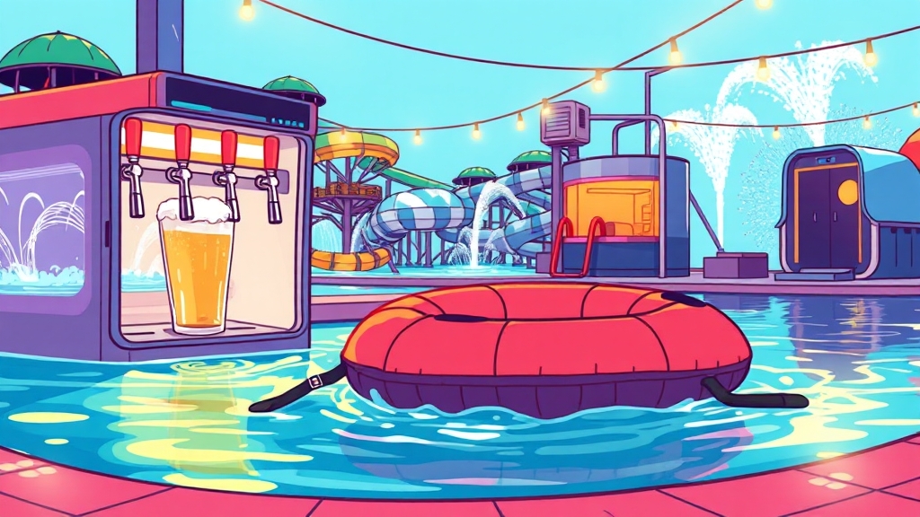 맛있는 식사 & 편의시설 (illustration 스타일)