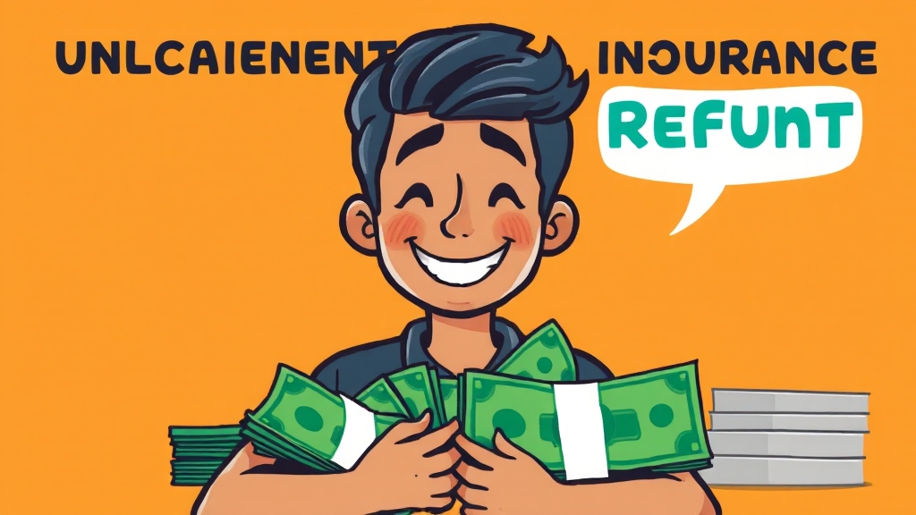 환급 신청 절차 및 필요 서류 (cartoon 스타일)