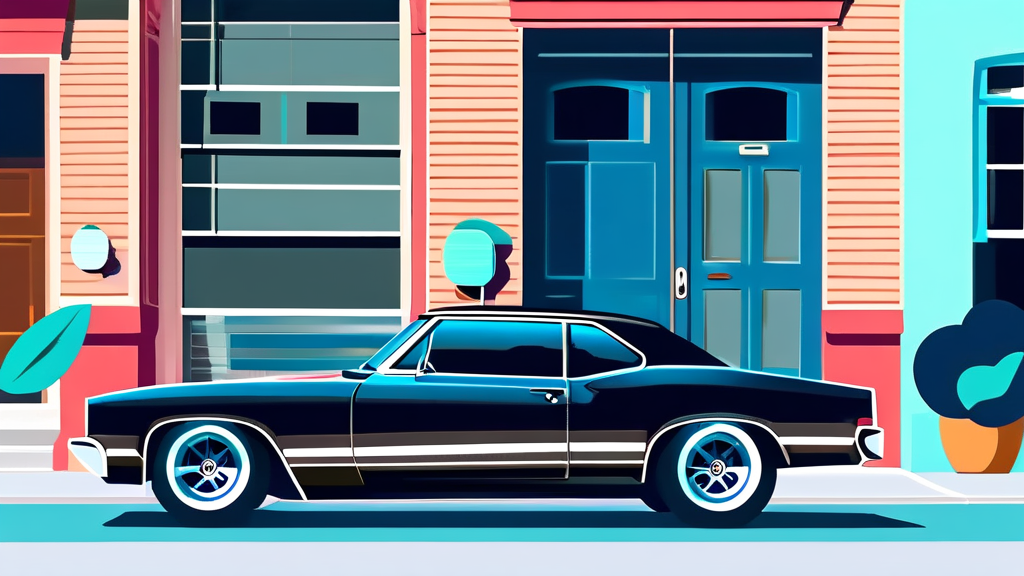 자동차보험료 비교 시 꼭 확인해야 할 사항들 (illustration 스타일)