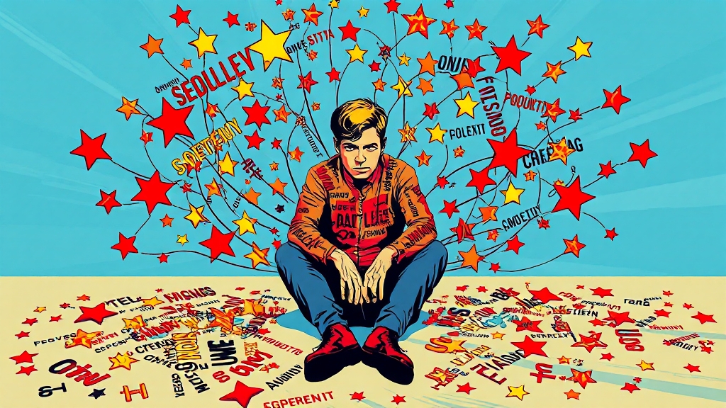 성인 아스퍼거 증후군, 증상은? (popart 스타일)