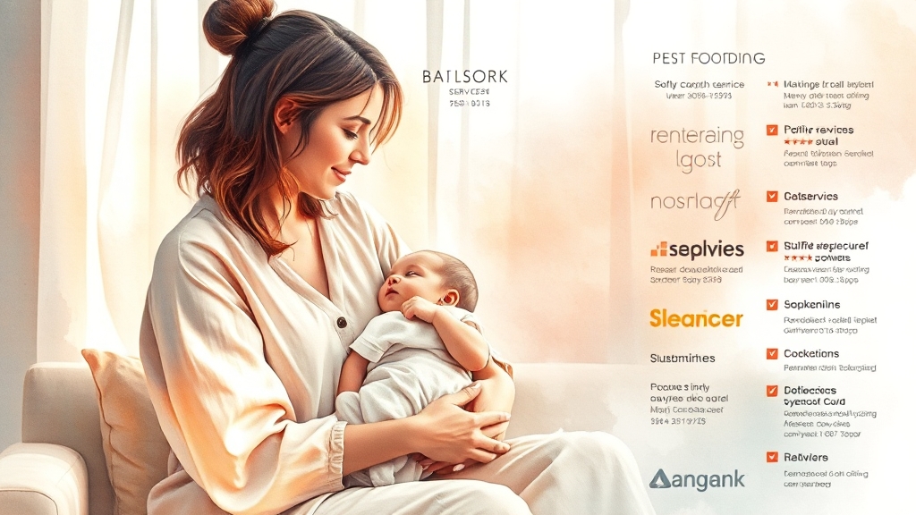 서비스 업체 선정 및 후기 (watercolor 스타일)