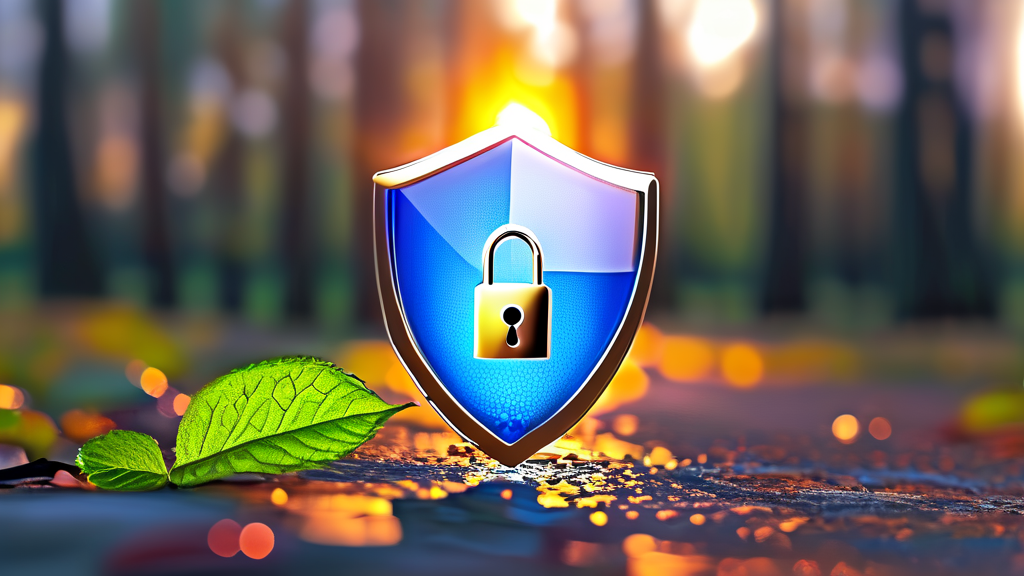 내 개인정보, 어디까지 노출되었을까? e프라이버시 클린서비스로 확인하는 방법 (realistic 스타일)