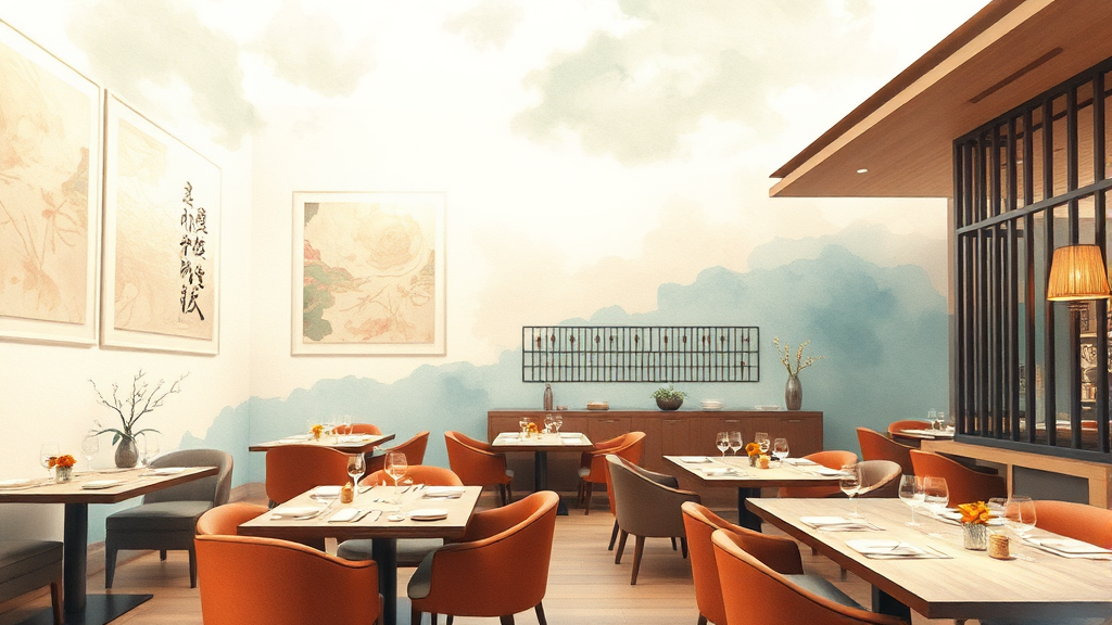 누와(NUWA) 위치, 주차 및 편의 정보 (watercolor 스타일)