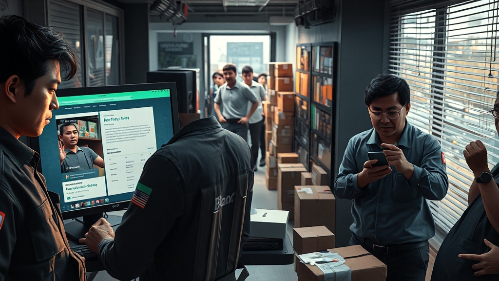 주문/배달 문제: 흔한 고객센터 문의 사유 (realistic 스타일)