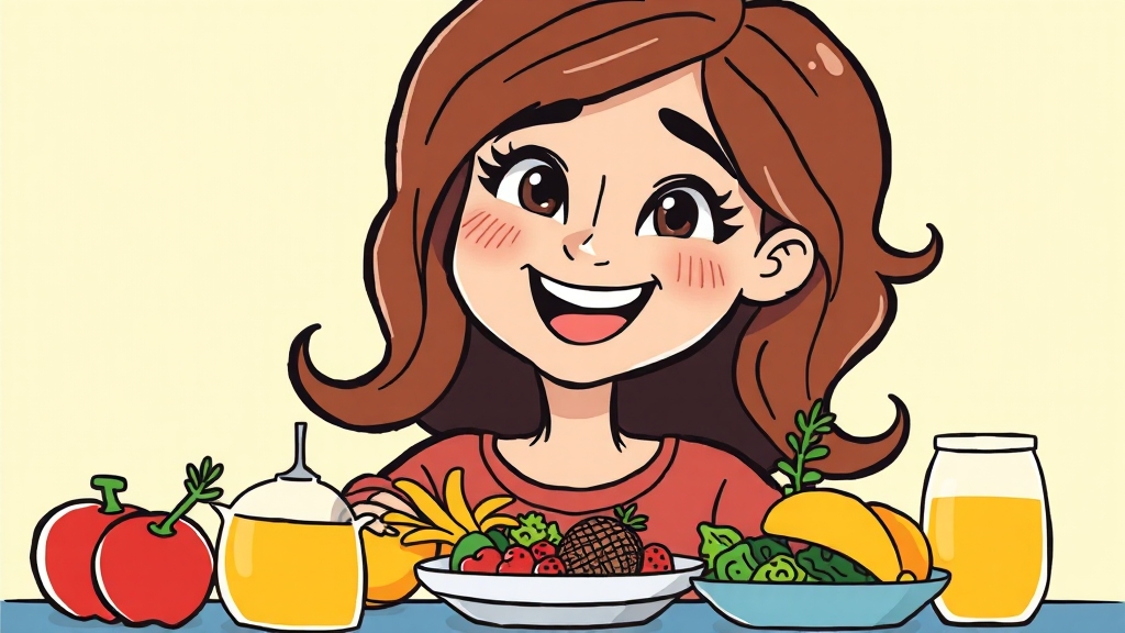 폭식증의 치료 (cartoon 스타일)