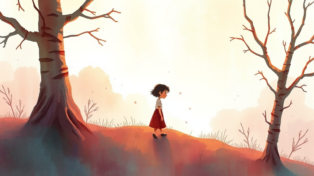 나탈리 포트만의 애니메이션 참여 경험 (watercolor 스타일)