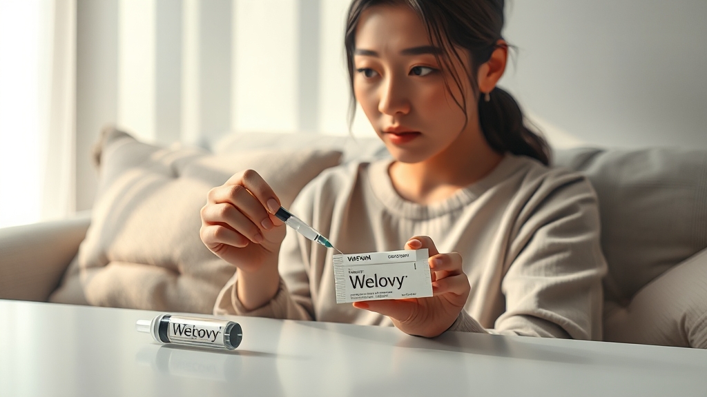 위고비 가격 및 처방 정보 (realistic 스타일)