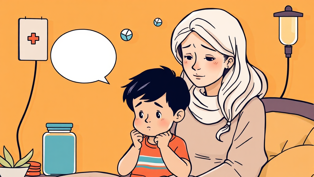 타미플루: 경구약 vs 수액, 뭐가 좋을까? (illustration 스타일)