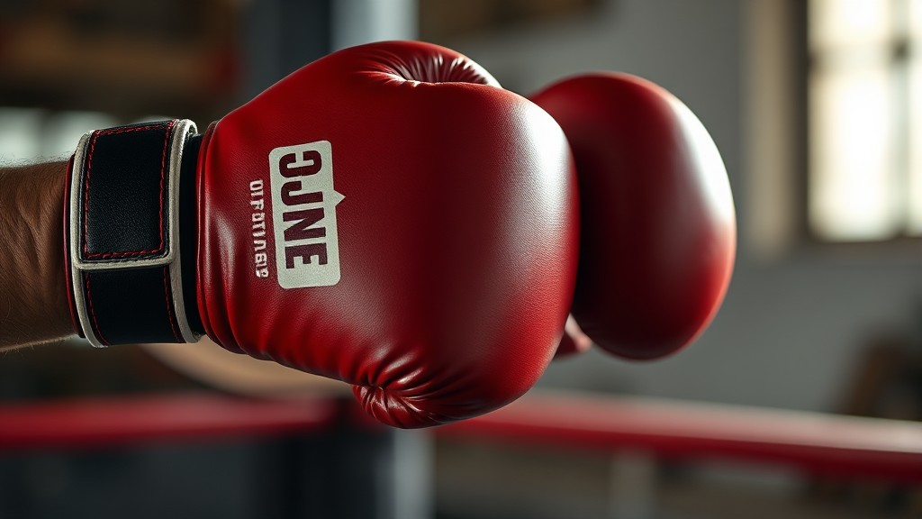 나에게 맞는 복싱 글러브 온스, 어떻게 선택해야 할까? (realistic 스타일)