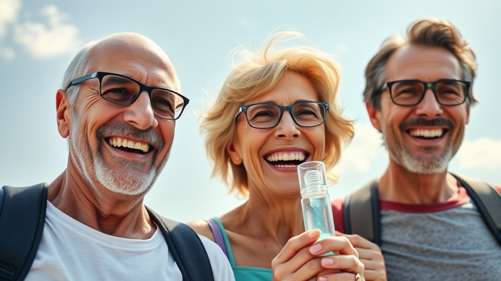 호관원 알부민, 뭘까요? (realistic 스타일)