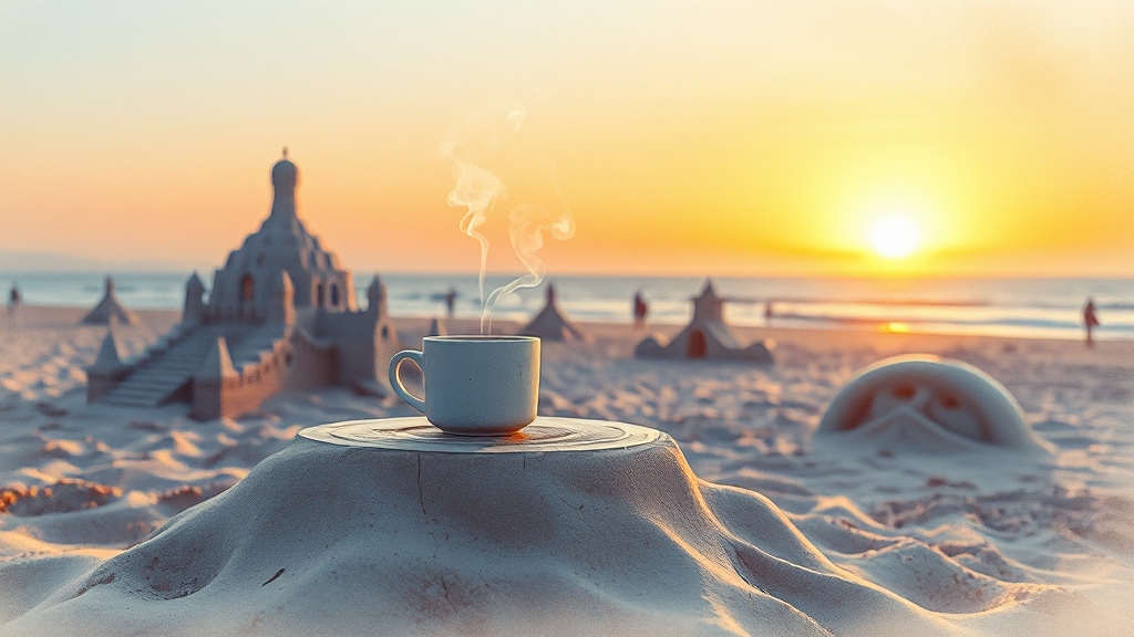 해운대 완벽 가이드 (watercolor 스타일)