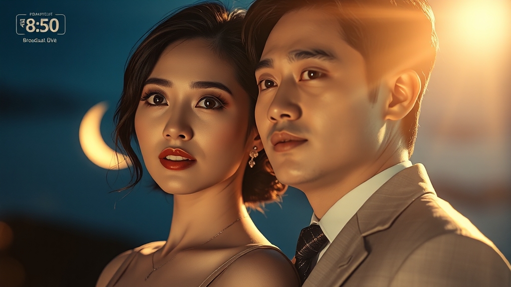 방송 정보 & 시청률 (realistic 스타일)