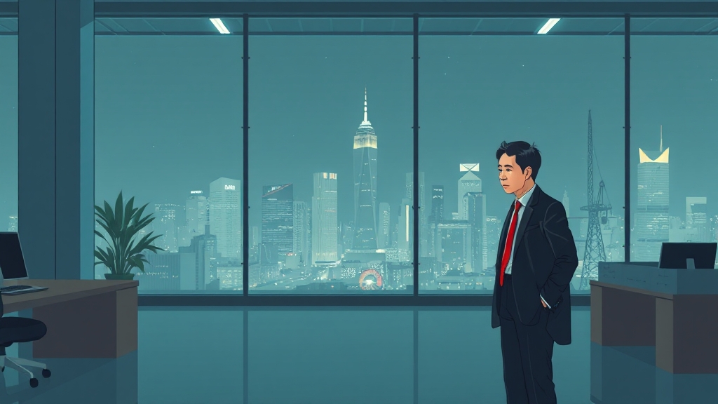 웹툰 ‘서울 자가 김부장’ 소개 (illustration 스타일)