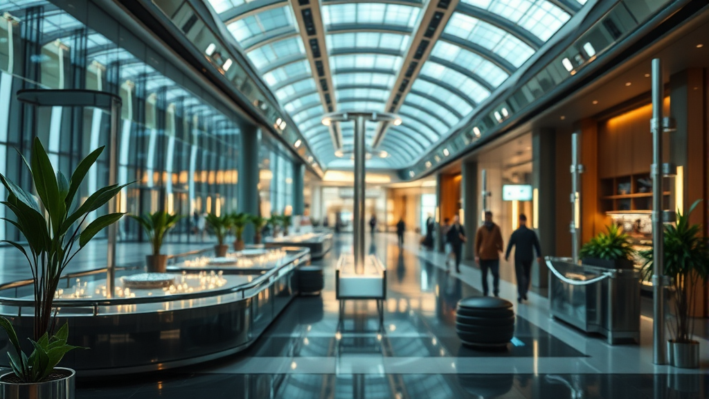 중고 명품 시장의 미래 (realistic 스타일)