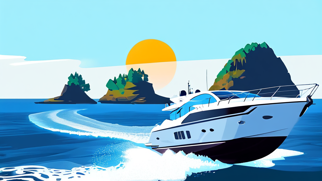 제주 배편, 최신 운항 정보 및 문의처 확인하기 (illustration 스타일)