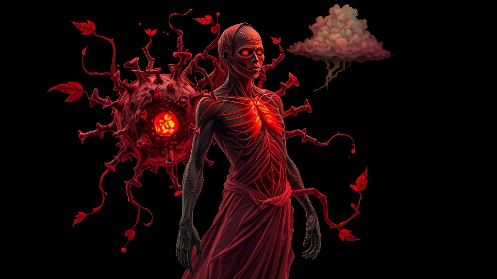 에볼라 바이러스란? (illustration 스타일)