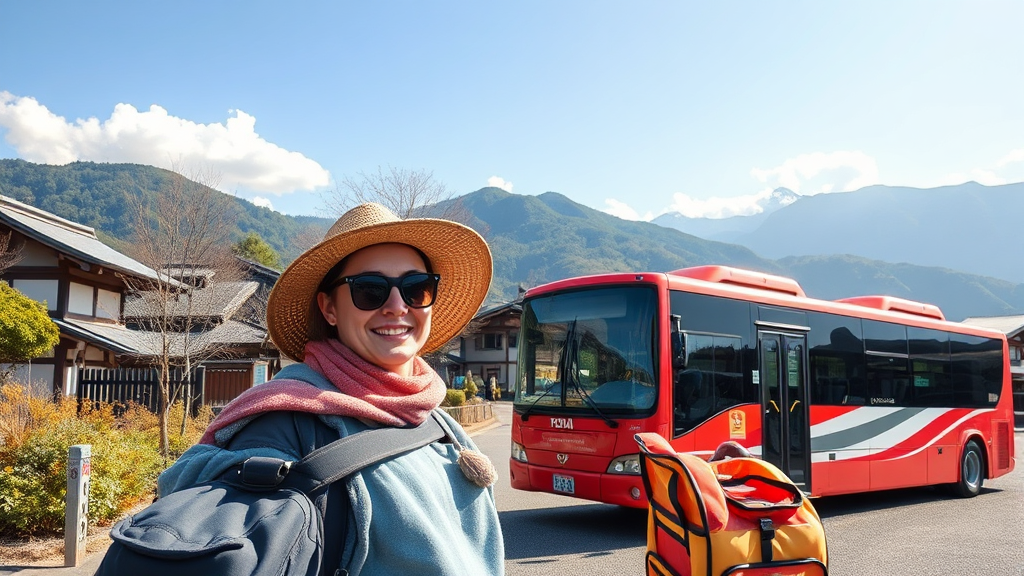 자유여행 vs 버스 투어: 나에게 맞는 선택은? (realistic 스타일)