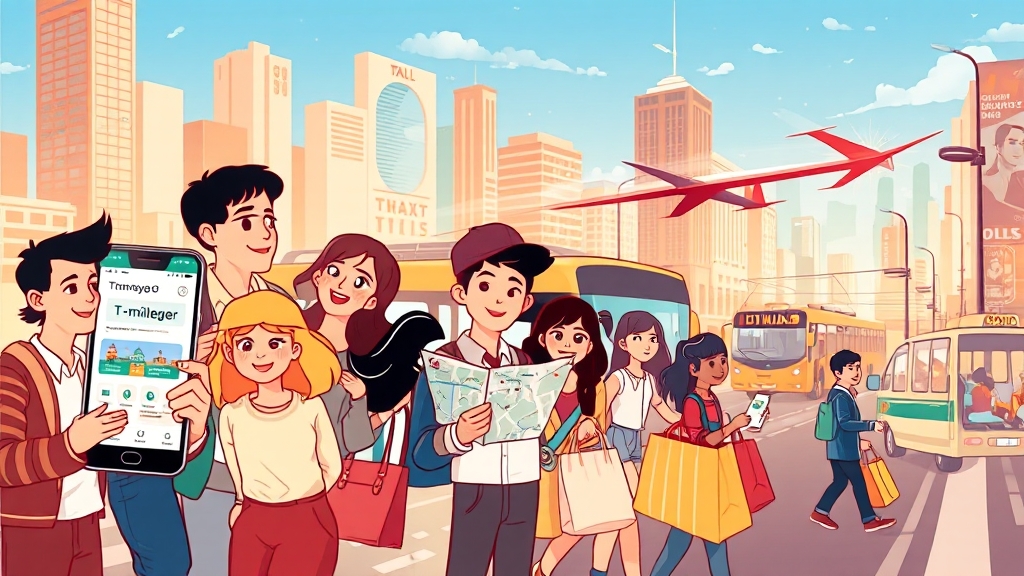 T마일리지, 똑똑하게 활용하기! (cartoon 스타일)