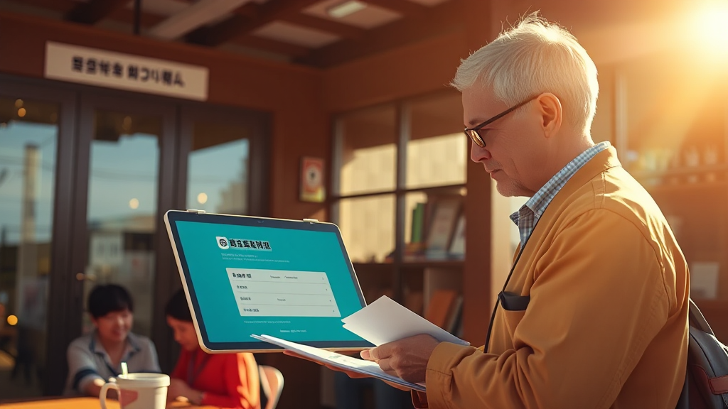 신청 방법 알아보기 (realistic 스타일)