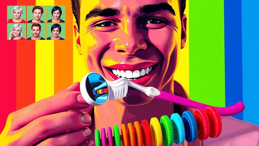 잇몸 건강, 추가 팁은? (popart 스타일)